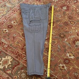 Natural Reflections Women's Gray Cargo Pants